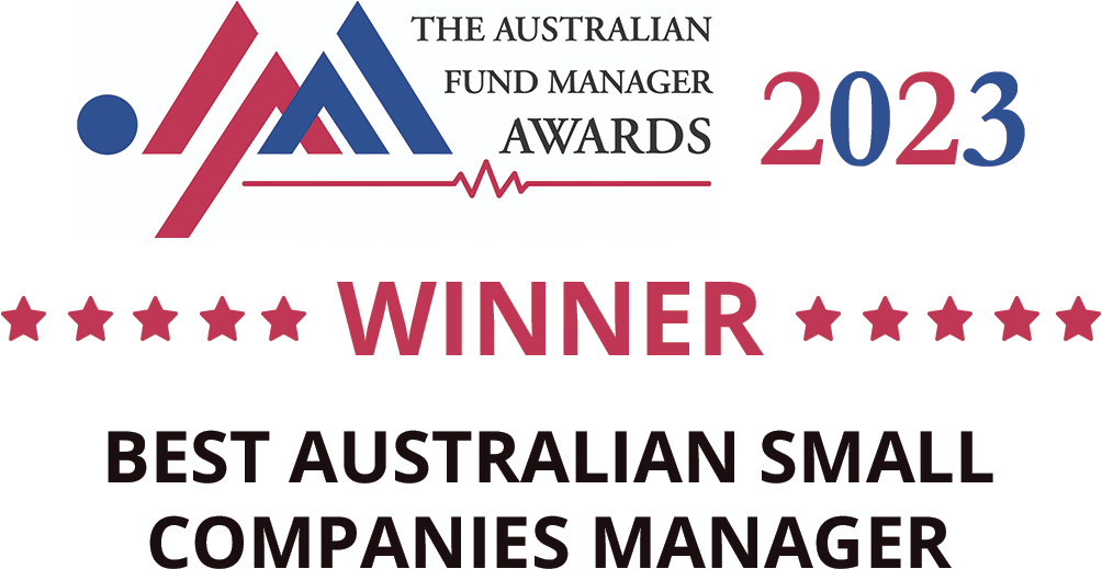 The Australian Fund Manager Awards - Winner - Best Australian Small Companies Manager